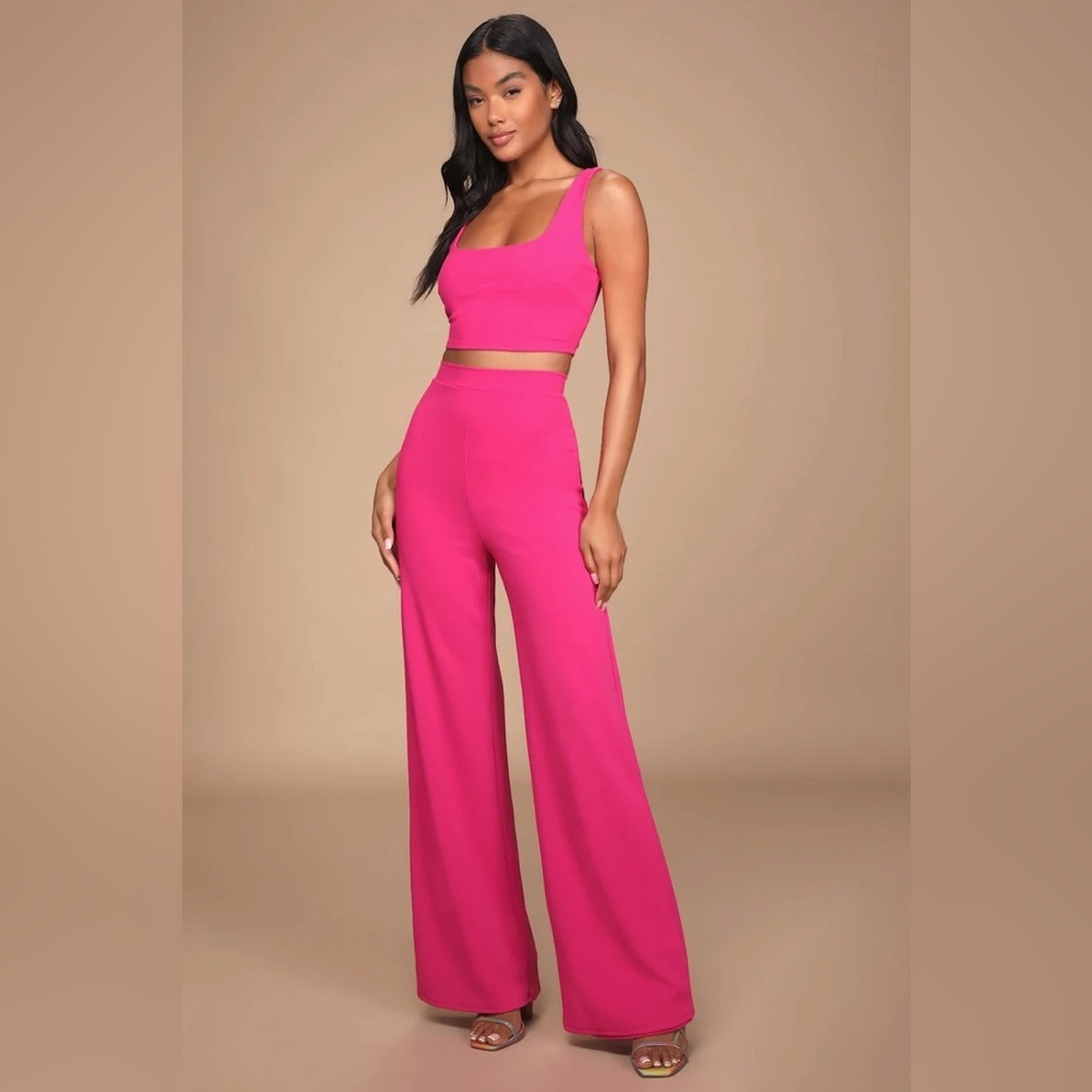 Hot Pink Matching Set | Lulus | Size L